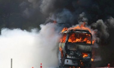 İstanbul’dan hareket eden otobüs alev aldı: 46 kişi yanarak öldü