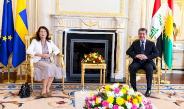 Mesrur Barzani, İsveç Dışişleri Bakanı’yla bir araya geldi