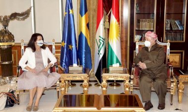 Mesud Barzani: İsveç zor günlerde Kürt halkına destek verdi