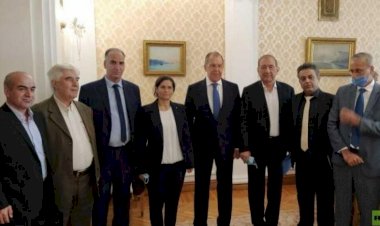 Lavrov, İlham Ahmed liderliğindeki heyetle görüştü