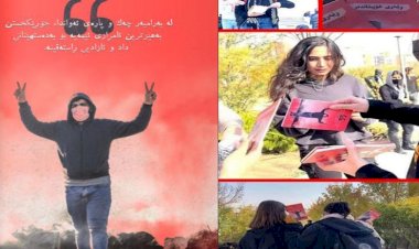 PKK’liler Süleymaniye’deki göstericilere şiddete teşvik broşürleri dağıttı