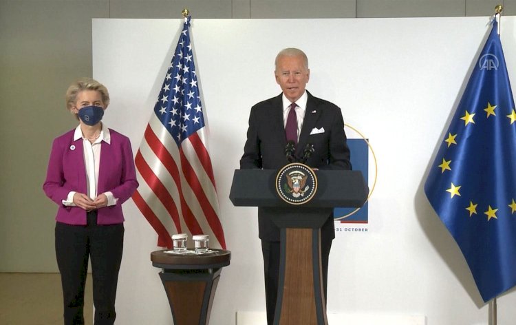 Biden ile görüşen Leyen:  Belarus'a yaptırımları genişleteceğiz