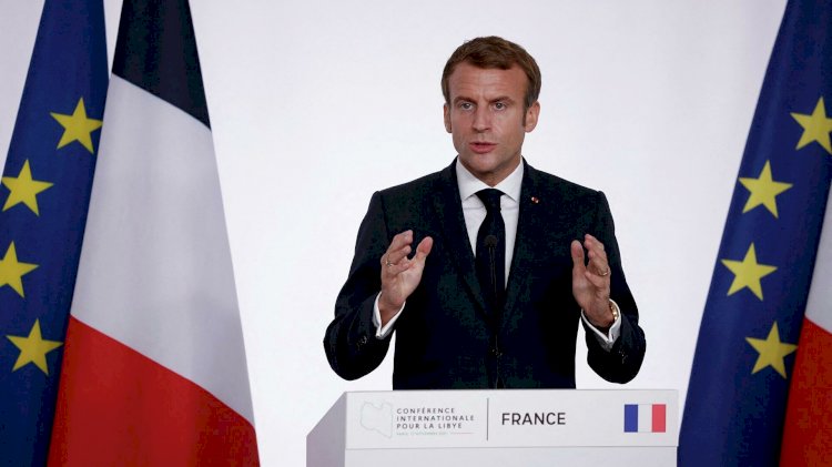 Macron: Türkiye ve Rusya Libya'dan paralı askerlerini çekmeli