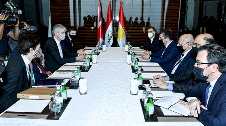 Mesrur Barzani, İngiltere Ulusal Güvenlik Danışmanı ile bir araya geldi