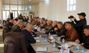 Peşmerge ve Irak ordusu komutanları bir araya geldi