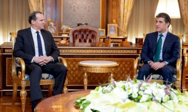 Neçirvan Barzani, ABD'nin Ortadoğu ve Afrika Direktörü Brett McGurk'ü kabul etti