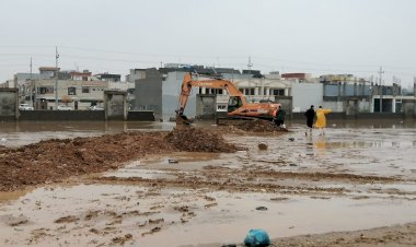 Erbil Belediyesi timleri selden zarar gören yerlerde çalışmalara başladı