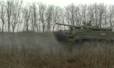 Rusya'dan Ukrayna sınırında tatbika