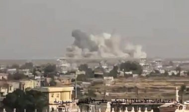 TSK ve SMO’dan Bab, Minbic ve Gire Spi’ye bombardıman