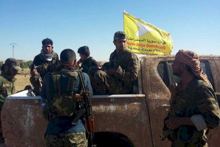 DSG, İŞİD’in bomba yüklü aracını ele geçirdi