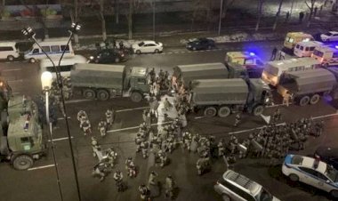 Kazakistan'da onlarca kişi öldürüldü;  Askerler rehin alınıyor, polisler taraf değiştiriyor!