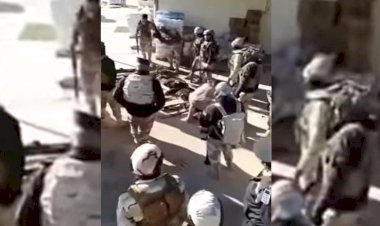 Irak Ordusu Şengal’de bir grup PKK’liyi tutuklayarak silahlarına el koydu