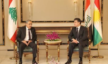 Neçirvan Barzani, Lübnan Adalet Bakanı’nı kabul etti