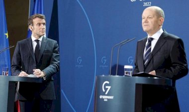 Scholz ve Macron’dan Rusya’ya uyarı: Saldırganlığın bedeli ağır olur