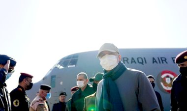 Irak Başbakanı Kazımi, Rojava sınırında