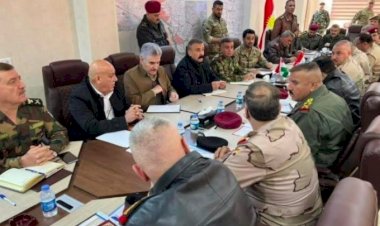 Peşmerge ve Irak ordusu yetkilileri Kerkük'te toplandı