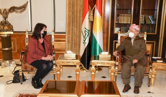 Maenza'dan Barzani ailesinin tarihsel rolüne övgü