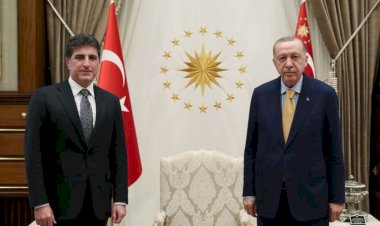 Neçirvan Barzani, Erdoğan ile bir araya geldi