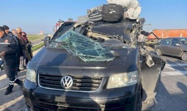 Mardin’de kaza: 1 ölü, 8 yaralı