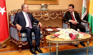 Mesrur Barzani’den Çavuşoğlu’na ‘geçmiş olsun’ dileği