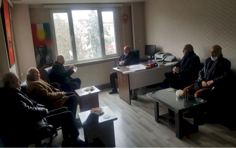 PAK Heyeti Diyarbakır'da HAK-PAR'ı Ziyaret Etti
