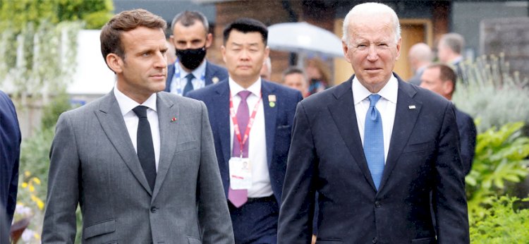 Macron Biden ve Erdoğan ile görüşecek