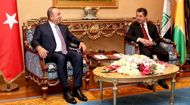 Mesrur Barzani’den Çavuşoğlu’na ‘geçmiş olsun’ dileği