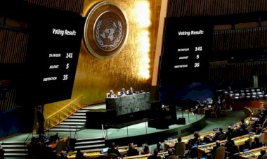 BMGK Rusya'nın saldırılarını kınayan karar tasarısını kabul etti: Beşe karşı 141 oy