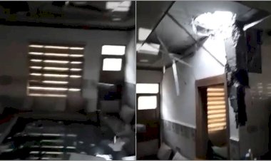 TSK’nın top mermisi bir eve isabet etti