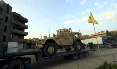 ABD'den Rojava'ya 30 araçlık silah yardımı