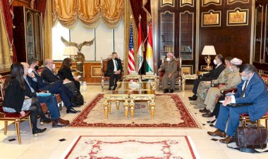 Mesud Barzani ile ABD’li heyet bölgesel gelişmeleri görüştü