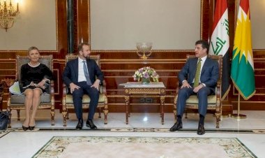 Neçirvan Barzani AB heyeti ile Erbil saldırısını görüştü
