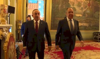 Çavuşoğlu Moskova’da Lavrov’la görüştü