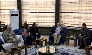 ABD ve BM üst düzey heyetlerinden Mazlum Abdi’ye ziyaret