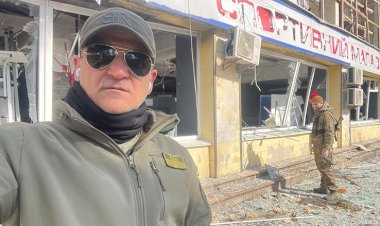 Kürt iş insanı Ukrayna’ya destek için Erbil’den Kiev’e gitti