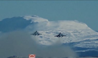 Norveç'te NATO'ya ait bir askeri uçak düştü