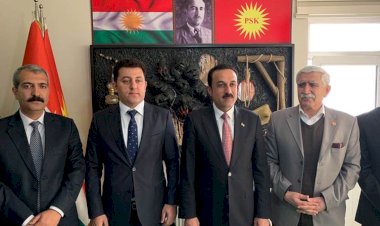 Erbil Valisi’nden PSK ve HDP’ye ziyaret