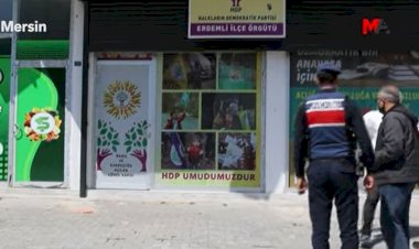 HDP Erdemli İlçe binasına silahlı saldırı