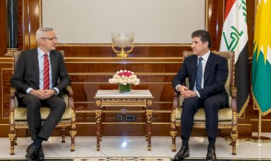 Neçirvan Barzani Almanya’nın Bağdat Büyükelçisi’ni kabul etti
