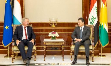 Lüksemburg Dışişleri Bakanı Asselborn Erbil’de