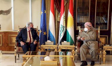 Başkan Mesud Barzani, Lüksemburg Dışişleri Bakanı ile bir araya geldi