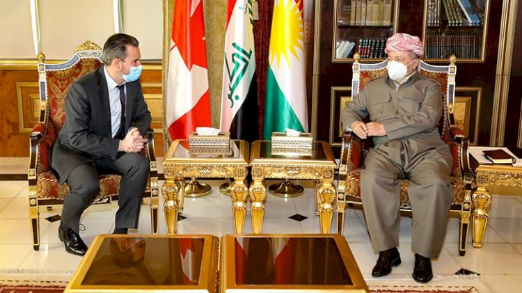 Başkan Mesud Barzani’den Kanada’ya teşekkür