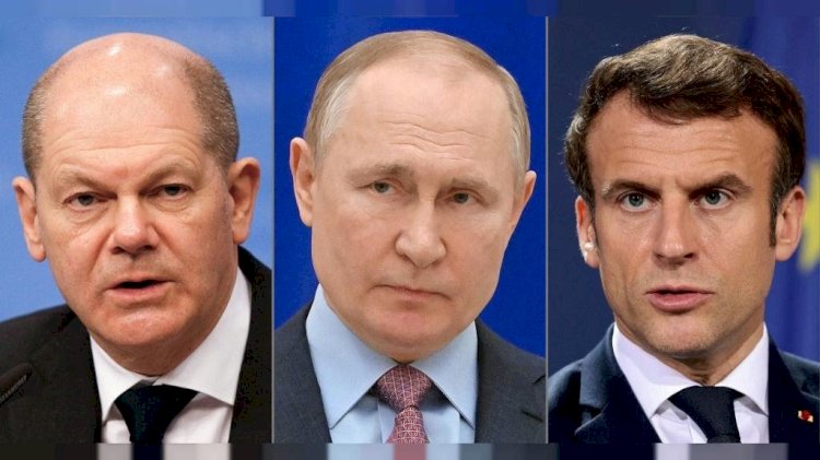 Putin, Macron ve Scholz ile Ukrayna'daki durumu görüştü