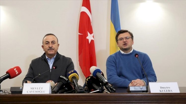 Çavuşoğlu ve Kuleba, Lviv’de bir araya geldi