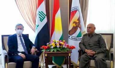 Başkan Yardımcısı Şeyh Mustafa, Erbil Başkonsolosu Karaçay ile görüştü