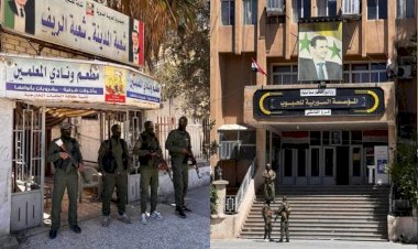 Kamışlo Asayişi, Suriye hükumetine ait devlet kurumlarına el koydu