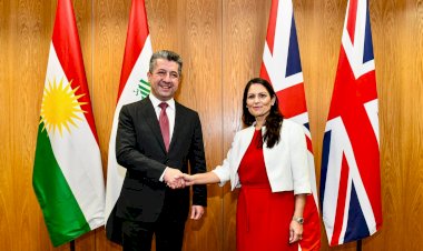 Başbakan Mesrur Barzani İngiltere İçişleri Bakanı ile bir araya geldi
