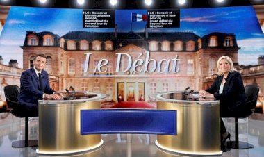 Macron ve Le Pen canlı yayında karşı karşıya geldi