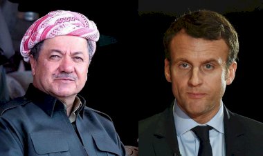 Başkan Mesud Barzani Macron’u tebrik etti
