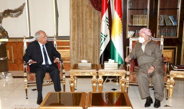 Mesud Barzani, MEDA Başkanı ile Irak’taki siyasi krizi görüştü